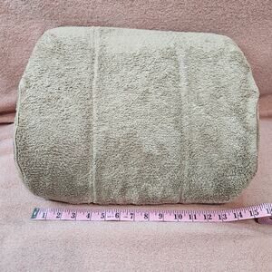 Brookstone Fleece Lumbar Support Pillow Sectional Back Cushion